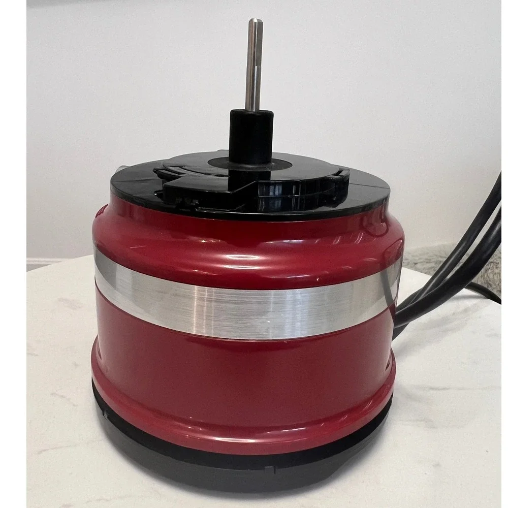 KitchenAid 5 Cup‎ Food Fruit Chopper KFC0516 Replacement Motor Base Empire Red